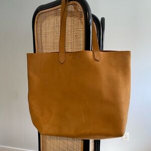 Nisolo ✨REAL LEATHER✨ Suede Tote Bag in Caramel Brown